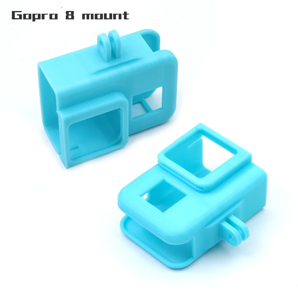 Coque silicone pour GoPro 9, 10, 11 et 8, détail des ouvertures et de la texture antidérapante