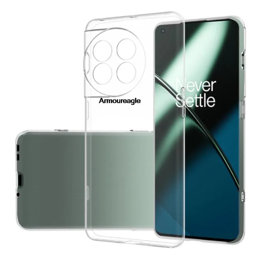 Clear Guard Protector On Per Oneplus 11 Case Simple Slim Soft Tpu Phone Case On Per Oneplus11 11R One Plus 11 5G Cover