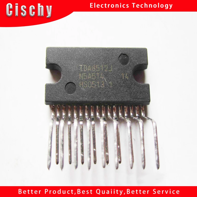 

2pcs/lot TDA8512J ZIP-17 26 W BTL and 2 x 13 W SE or 4 x 13 W SE power amplifier