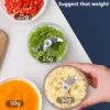 100ML/250ML Electric  Meat Mincer Garlic Chopper Rotate Garlic Press Crusher Vegetable Onion Cutter Kitchen Cooking Accessories 5