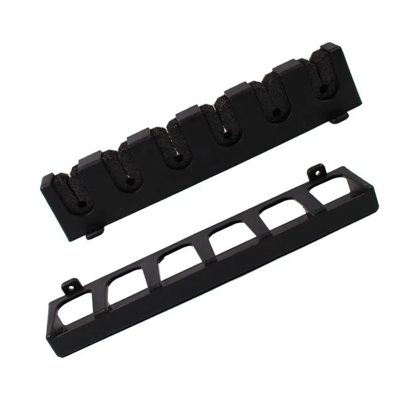Fishing Rod Display Rack Vertical Bracket Plastic Fixing Rack Collection
