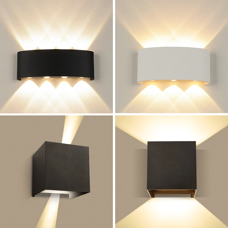 ファサードランプ防水 LED ウォールライト IP65 屋外ガーデン