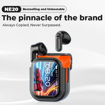 Auriculares Traductor DeIdioma 2026 HTC NE20 AI Translator Earbud Real-Time Translation Smart LCD Screen BT6.0 TWS Choice 1