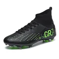 Black and green spikes