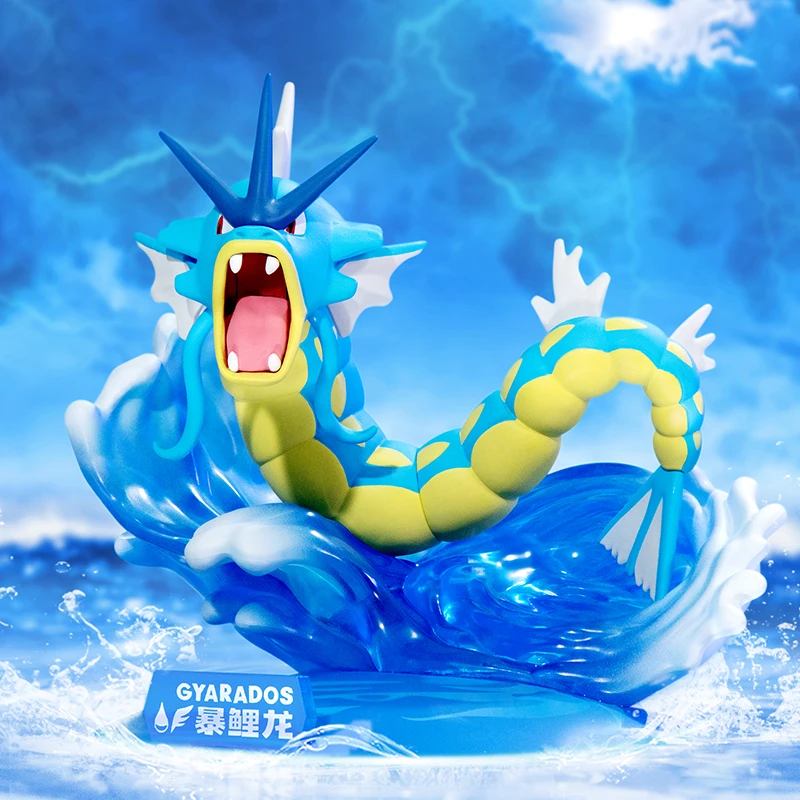 Pokemon Select Evolution Pack - Caratteristiche Magikarp da 5,1 cm e Gyarados Battle Figure da 30,5 cm con finitura esclusiva