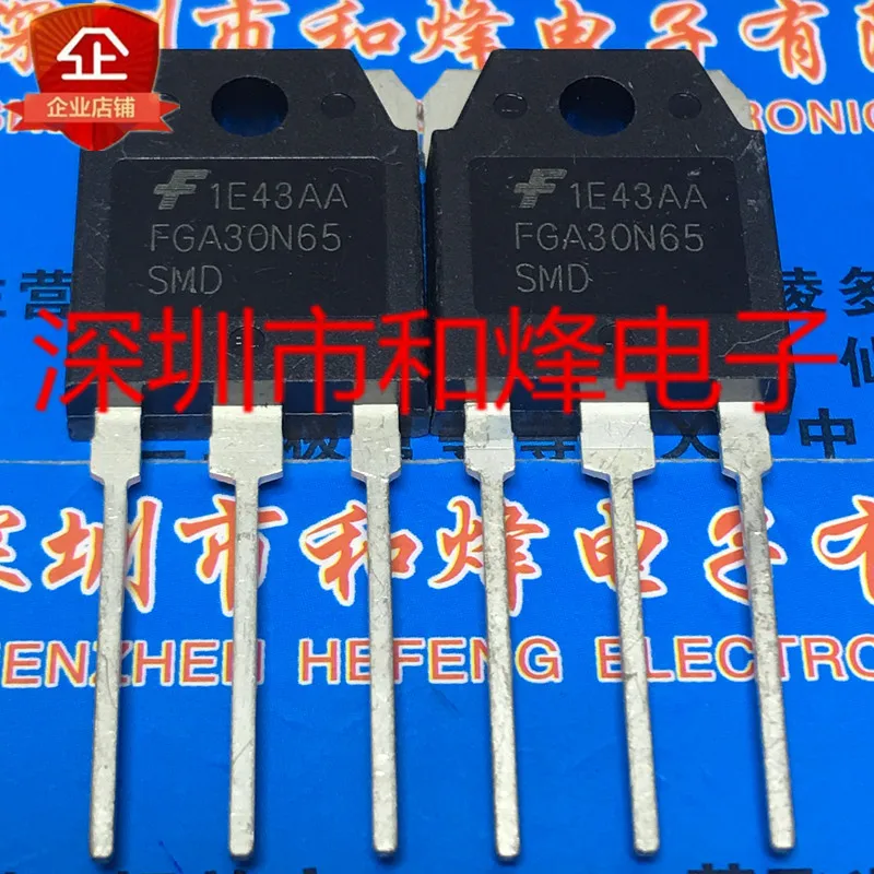 

5PCS-10PCS FGA30N65SMD TO-3P 650V 30A NEW AND ORIGINAL ON STOCK