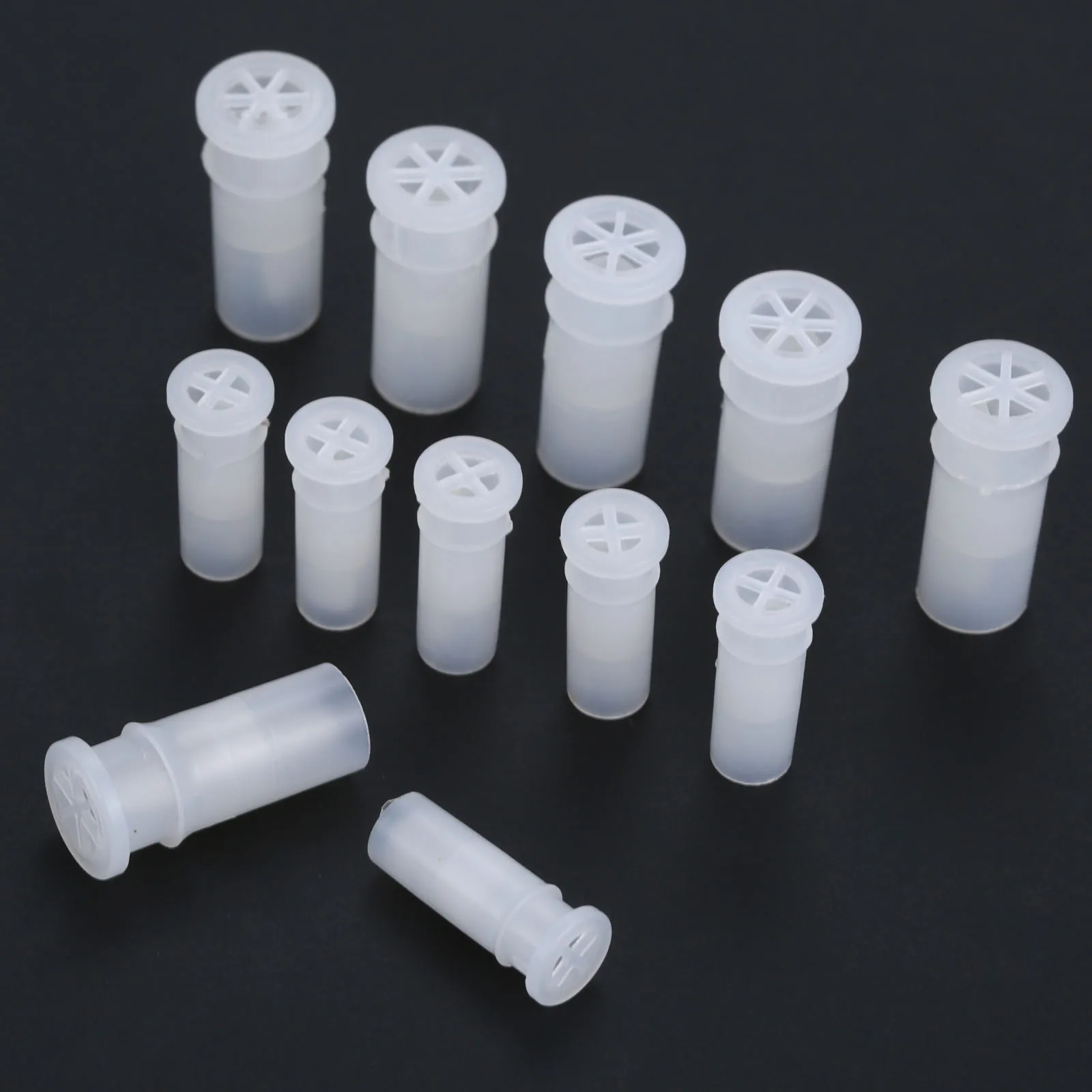 100Pcs Plastic Toy Noise Maker Insert Squeaker White Toy Dog Cat Squeakers Shoes Repair Fix Pet Baby Toy Noise Maker Insert 4