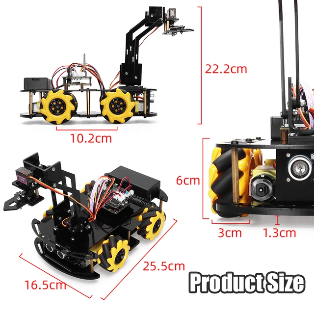 DIY Smart Robot Electronic Arm Kit 6