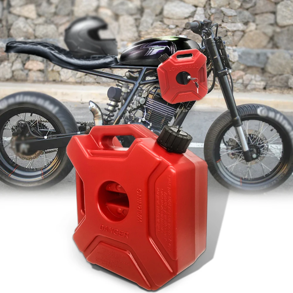 

5L Fuel Tanks Plastic Petrol Cans Car Jerry Can Mount Motorcycle Jerrycan Gas Can Gasoline Oil Container fuel Canister For BMW