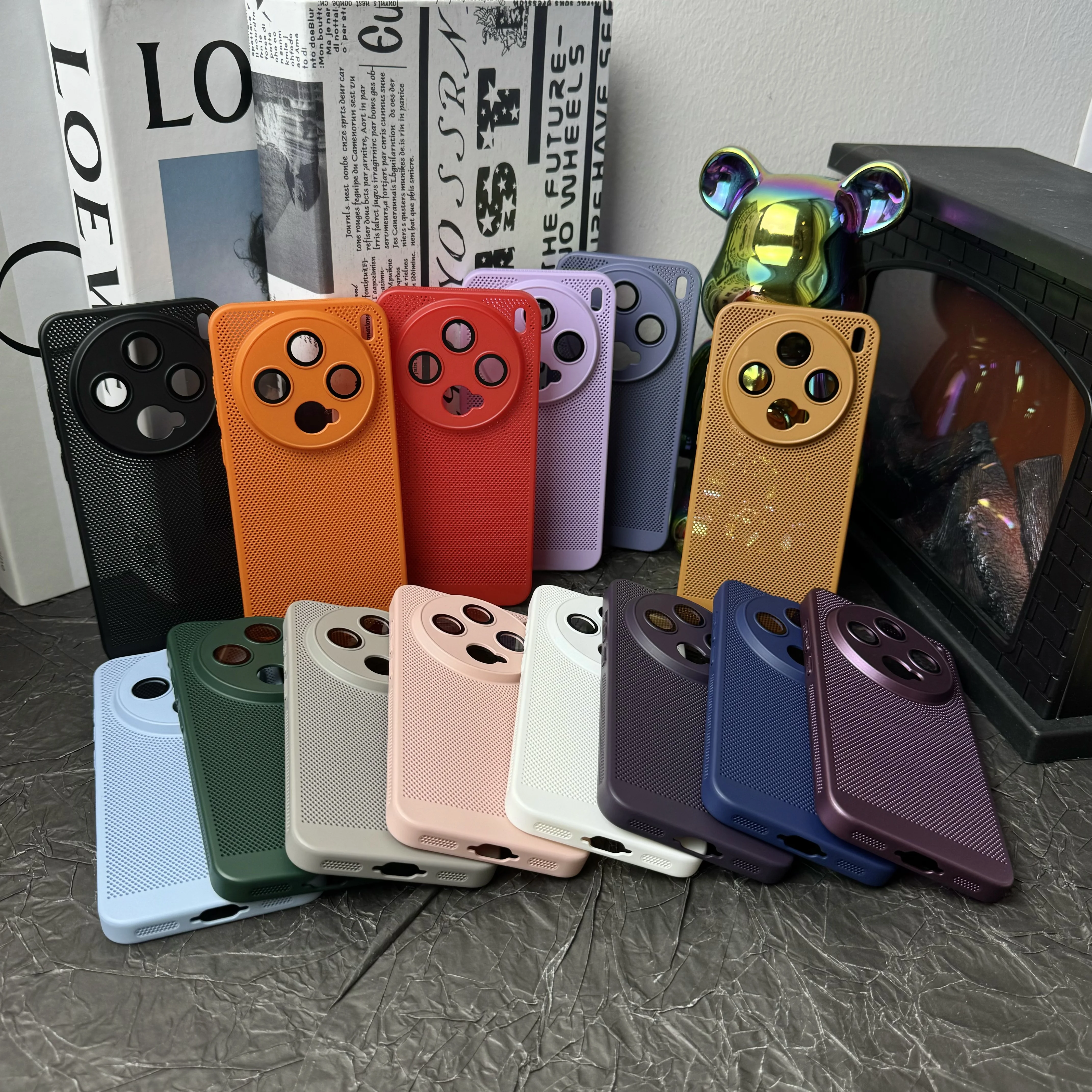 Ultra Thin Breathable Heat Dissipation Case with Camera Film Protection