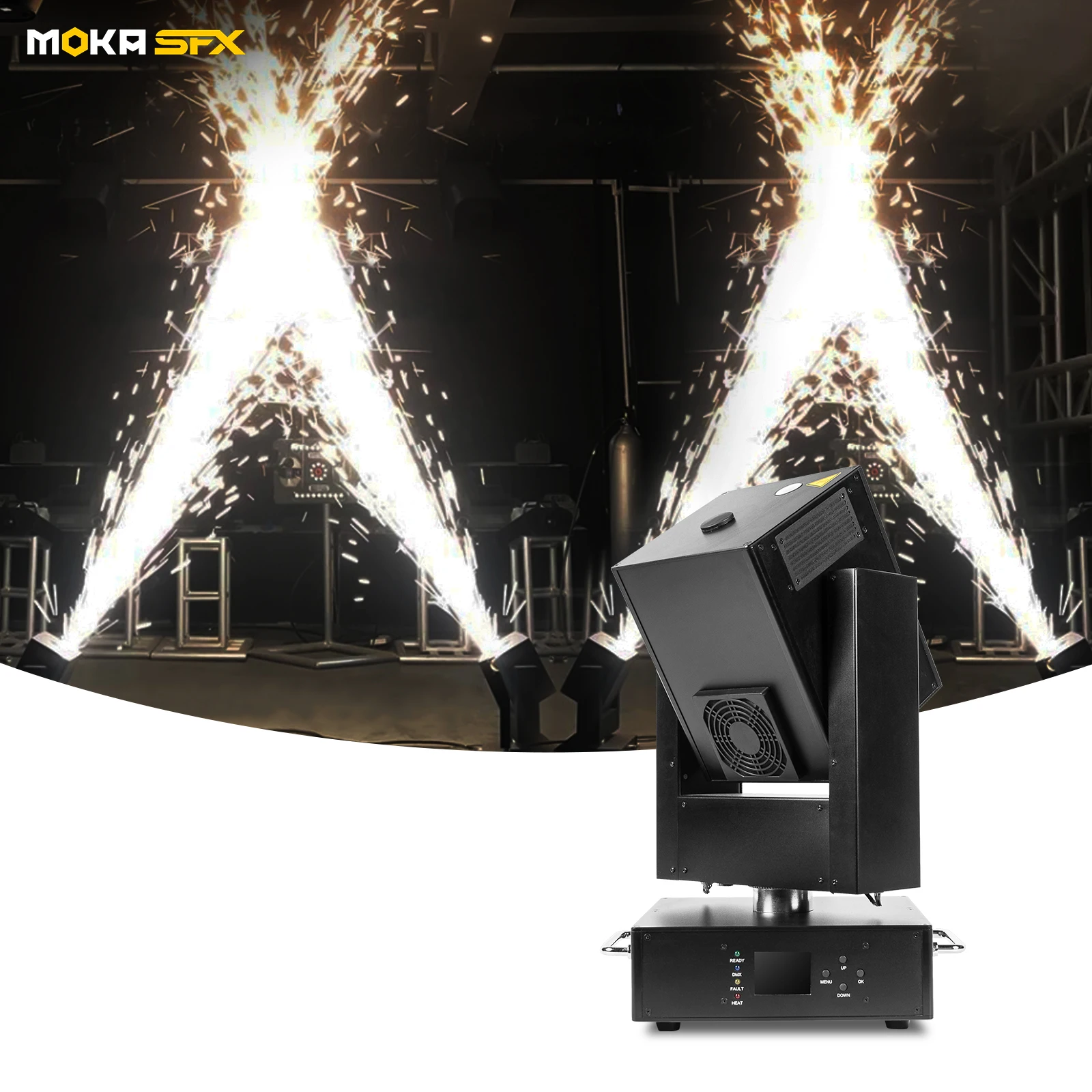 moka MOKA SFX EPR 380W 3 in 1 beam spot wash moving head lights