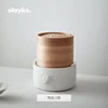 Orayks Bamboo Cage Electric Steamer Multifunctional Household Electric Steamer Fully Automatic Breakfast Machine for Steaming 6