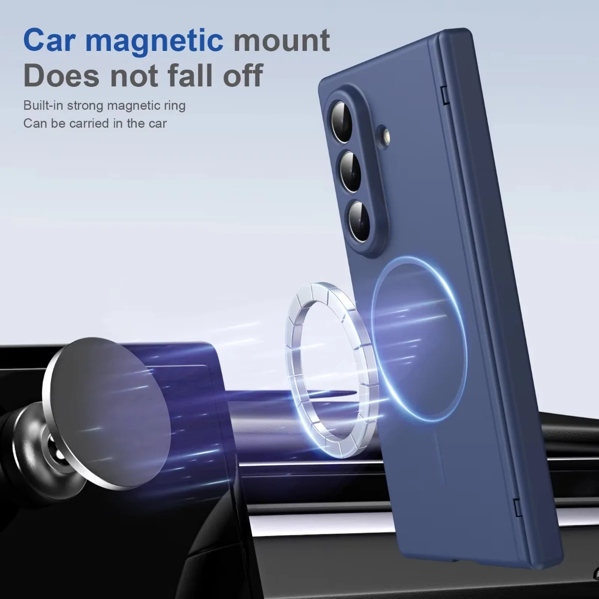 Enhanced Magnetic Phone Case with Screen Protector for Samsung Galaxy Z Fold Series