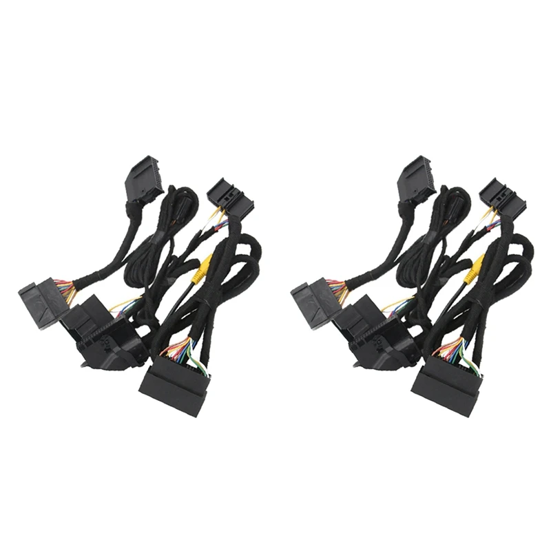 2 Satz 4 Zoll Bis 8 Zoll Pnp Umwandlung Stromkabel Kabelbaum Adapter Für Ford F-150 Mustang Edge Fusion Sync 1 2 Zu Sync 3