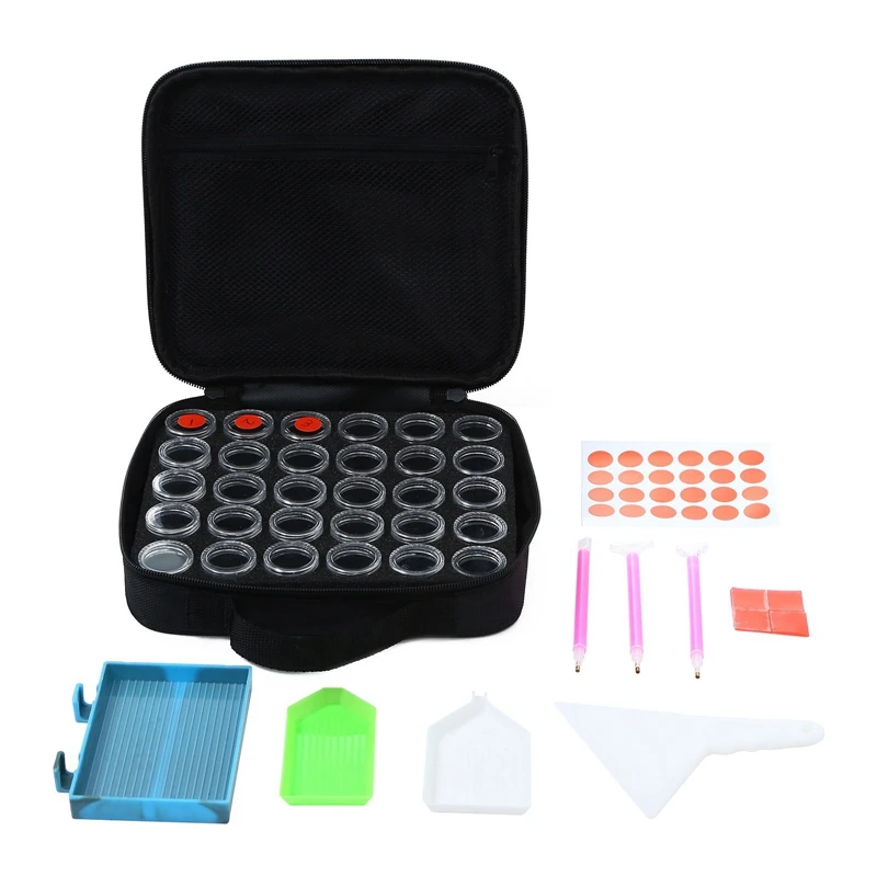 Аксессуары для алмазной живописи контейнеры хранения алмазные художественные