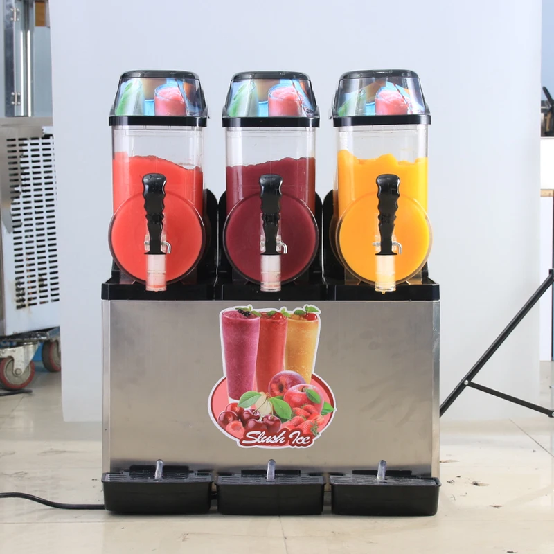 

PBOBP Ice Cream Slush Machine Margarita Slush Maker 1 Tanks Commercial Slush Making Machine