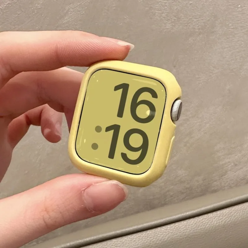 Full-Cover TPU Case IWatch 4/5/6/SE Unisex Soft Protective Shell Anti-Scratch Apple Watch Cover Lightweight Wearable Accessory