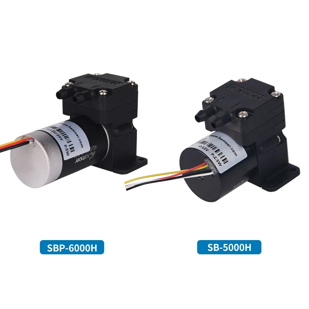 Kamoer 2L/min KLVP3 Diaphragm Pump 12V 24V Brushless Motor Negative Pressure 0.05Mpa Suction Pump Air Pump for Medical Analyzer