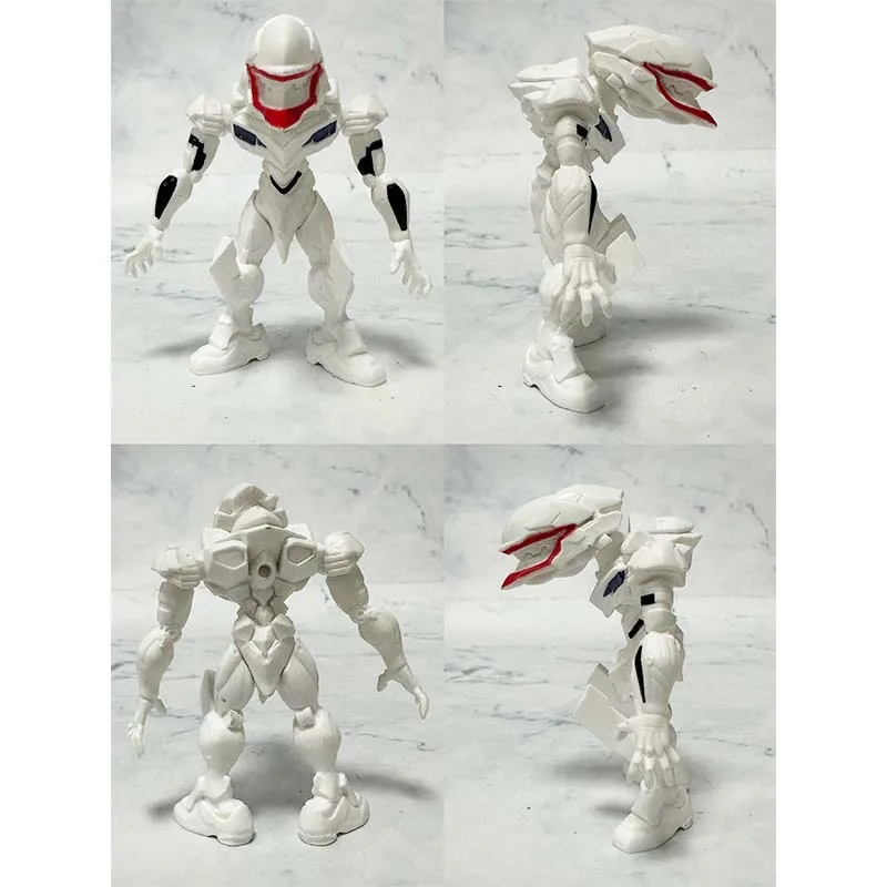 6pcs/set 9CM Q-version New Anime Evangelion Figure EVA Neon