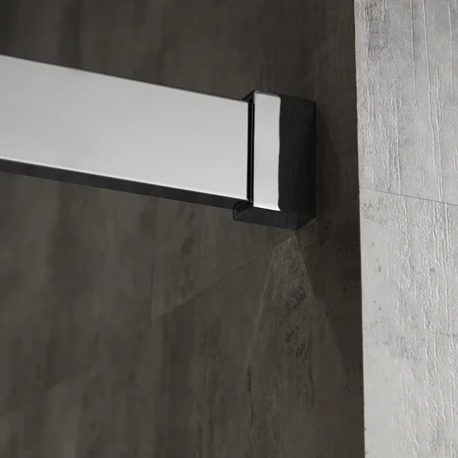 High Quality Profile Adjustable Glass Bathroom Frameless Sliding Shower Door