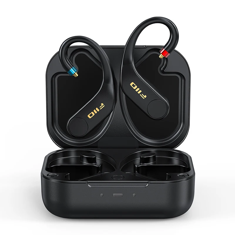 Fiio-trueワイヤレスBluetoothイヤホン、iems hi-res用のカスタム 