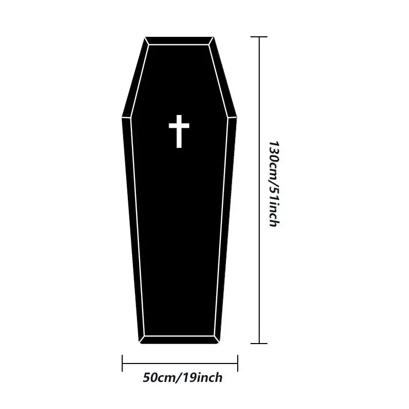 VIKAMA Gothic-Halloween-Bodenmatte, minimalistischer Stil, weich, für Wohnzimmer und Schlafzimmer, Teppich, Schrank, Zubehör, Heimdekoration – Detail 4