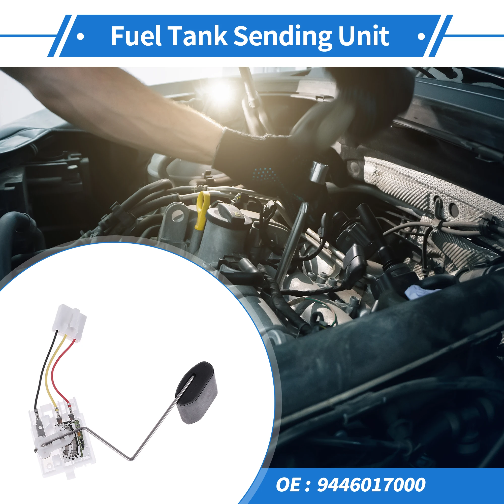 UXCELL 연료 탱크 송신 장치는 Kia Rio 2010-2018 No.9446017000과 호환됩니다.