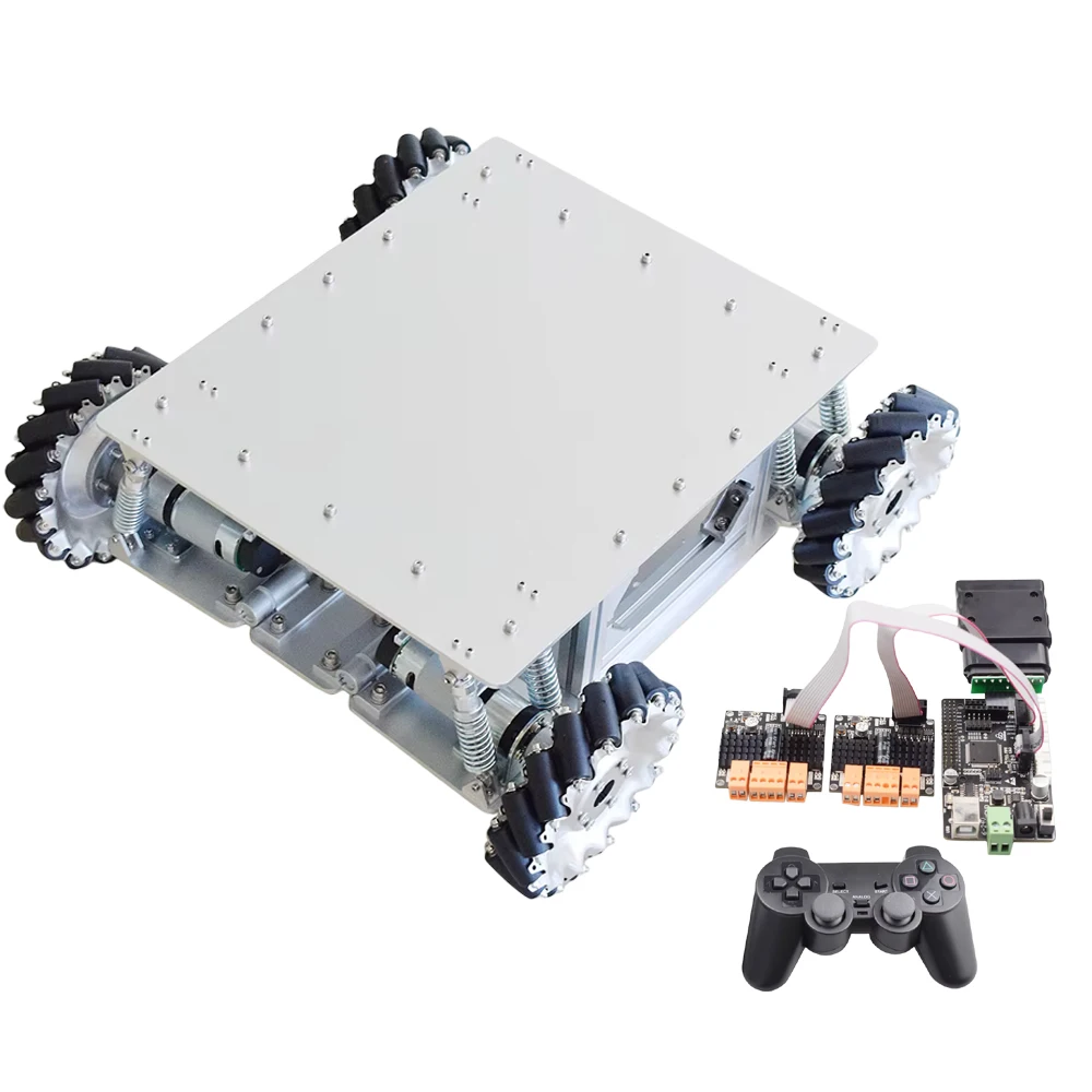 40KG Load Shock-absorbing Suspension Omni Mecanum Wheel