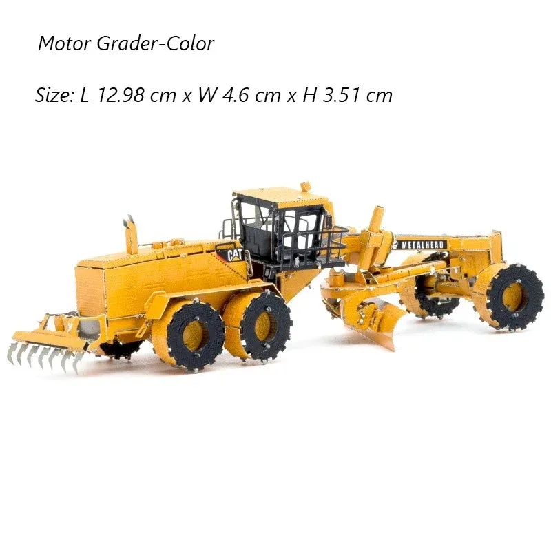 3D Metal Puzzle Mixer Truck Engineering Vehicle DIY Assembly Kit