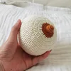 1pc Baby Teether Music Rattles for Kids Handmade Crochet Rattle Toy Breastfeeding Model Babies Gift Children's Toy 5