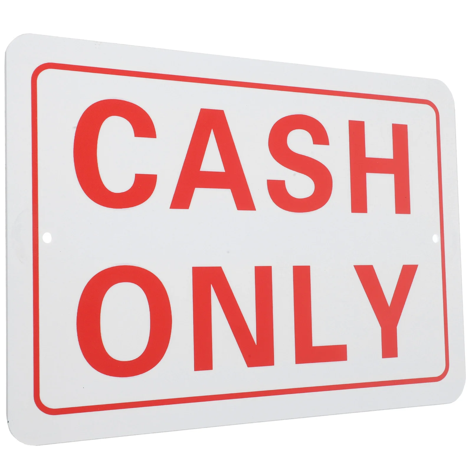 

The Office Sign Cash Only Outdoor Cashier for Business No Credit Card Store