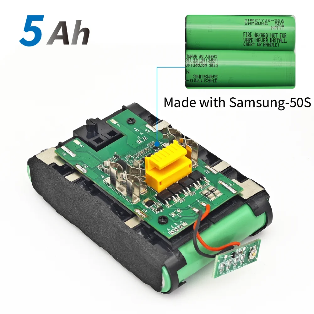 BL1840 4AH 5AH Li-ion Replacement Battery For Makita 18V Power Tools LXT BL1840 BL1850 For 18 V Screwdriver BMS TPCELL 18V power tool battery,rechargeable lithium batteries