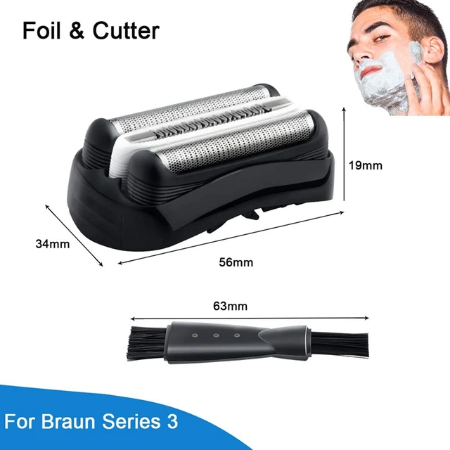 32B Shaver Head Replacement for Braun 32B Series 3 301S 310S 320S 330S 340S  360S 380S 3000S 3020S 3040S 3080S - AliExpress
