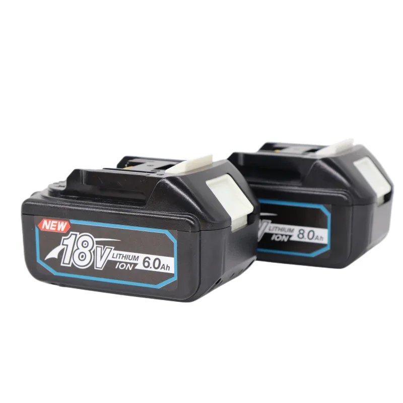 Aggiornato 18V 6.0Ah Bl1860 Bl1850B Bl1850 Bl1840 Bl1830 Bl1820 Bl1815 Lxt-400 Per Batteria Al Litio Di Ricambio Makita 18V