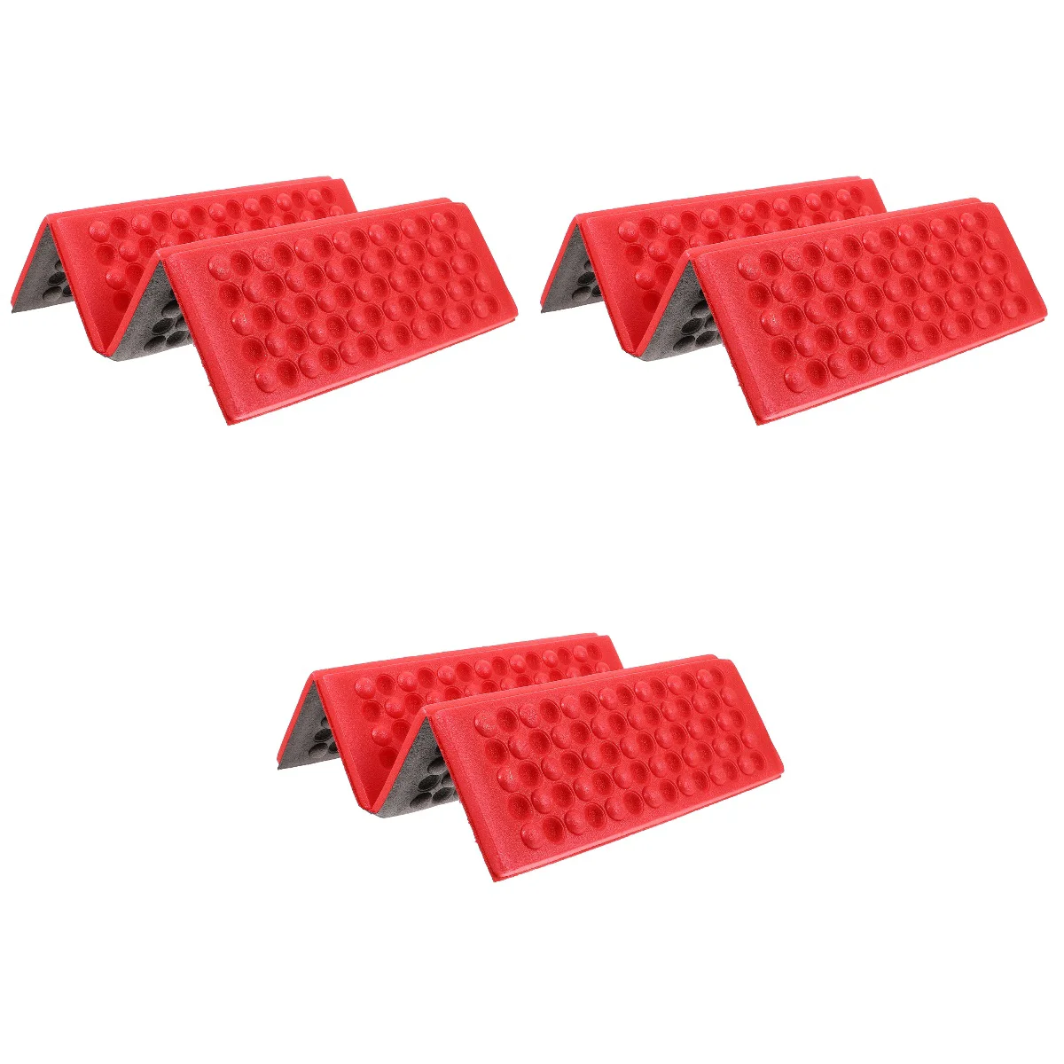 

3 Pieces Outdoor Seat Cushions Mattress Folding Camping Sleeping Pad Portable Picnic