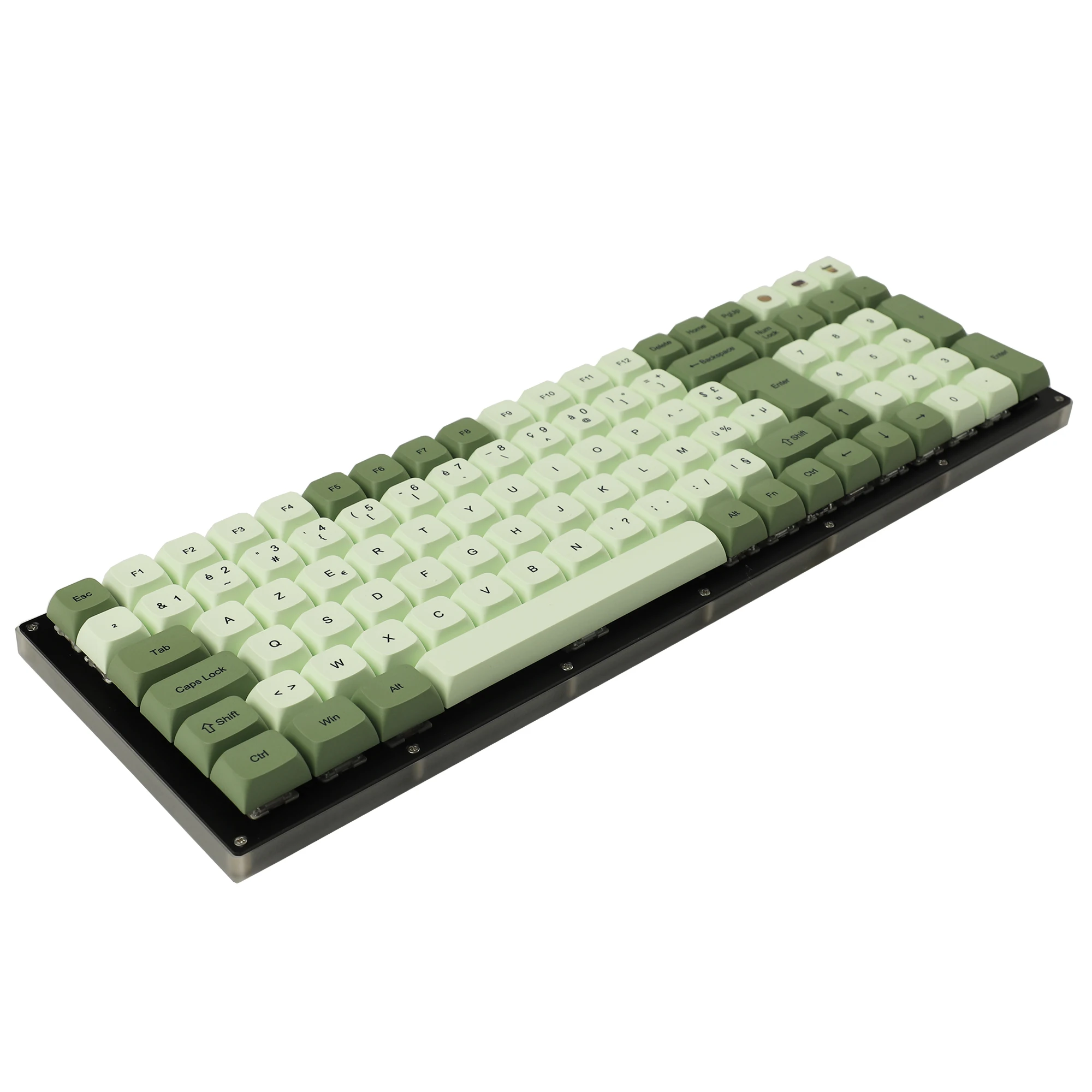 Matcha Zda Keycaps Profile Dye Sub Pbt Iso Keycaps Alemão Francês Espanha Xda v2