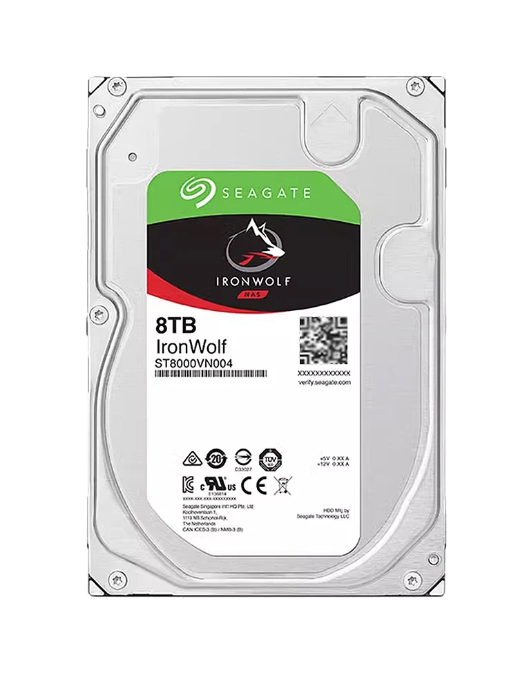 NAS HDD For Seagate 8T ST8000VN004 NAS IRONWOLF 8TB Enterprise Desktop Hard Disk SATA 7.2K 256M 3.5