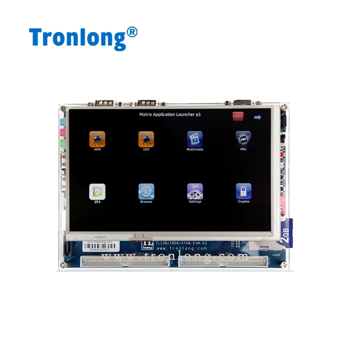 Tronlong OMAPL138   TI C674x + ARM9 DSP + ARM SATA uPP VGA 