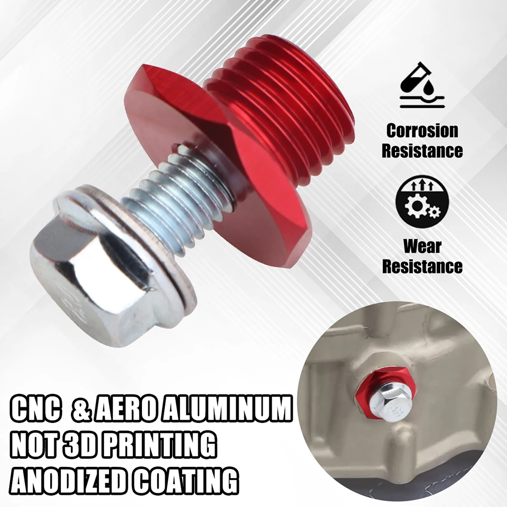 For Yamaha Raptor 700 20062020 Crank Case Ushaped Oil Drain Plug Kit