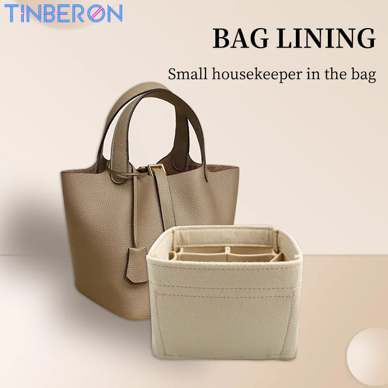 Felt Make Storage Bag | Liner Bag Insert Felt | Bag Insert Storage | Felt  Tinberon Bag - Cosmetic Bags & Cases - Aliexpress