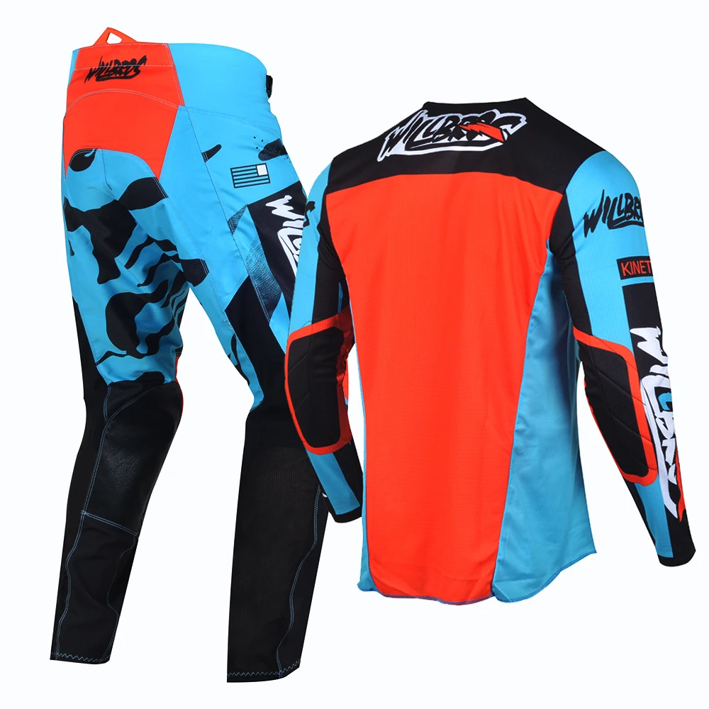 Willbros MX Motocross Jersey and Pants Set Offroad Dirt Bike