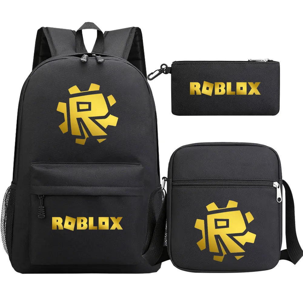 Terno de três peças para homens e mulheres, jogo Roblox com mochila de  comércio eletrônico transfronteiriço, bolsa de viagem, bolsa escolar  estudantil - AliExpress