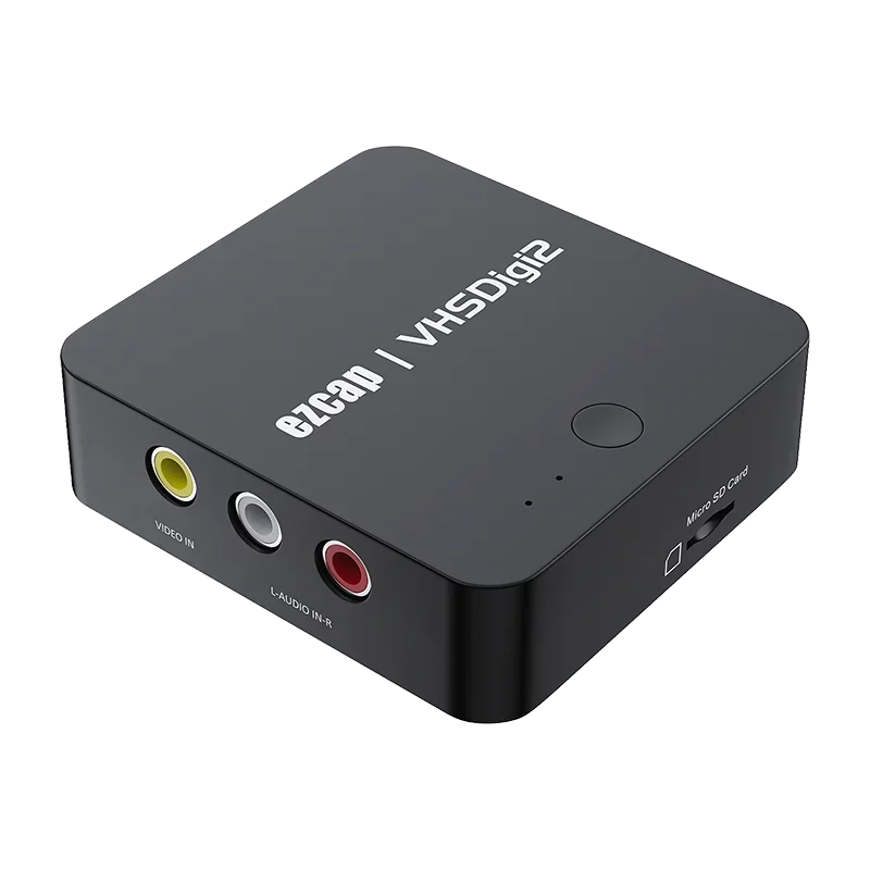 Video Capture Card 3RCA AV Recorder VHS Digitizer Old Video Cassette Camcorder To TF Card USB Flash Drive HDMI Loop