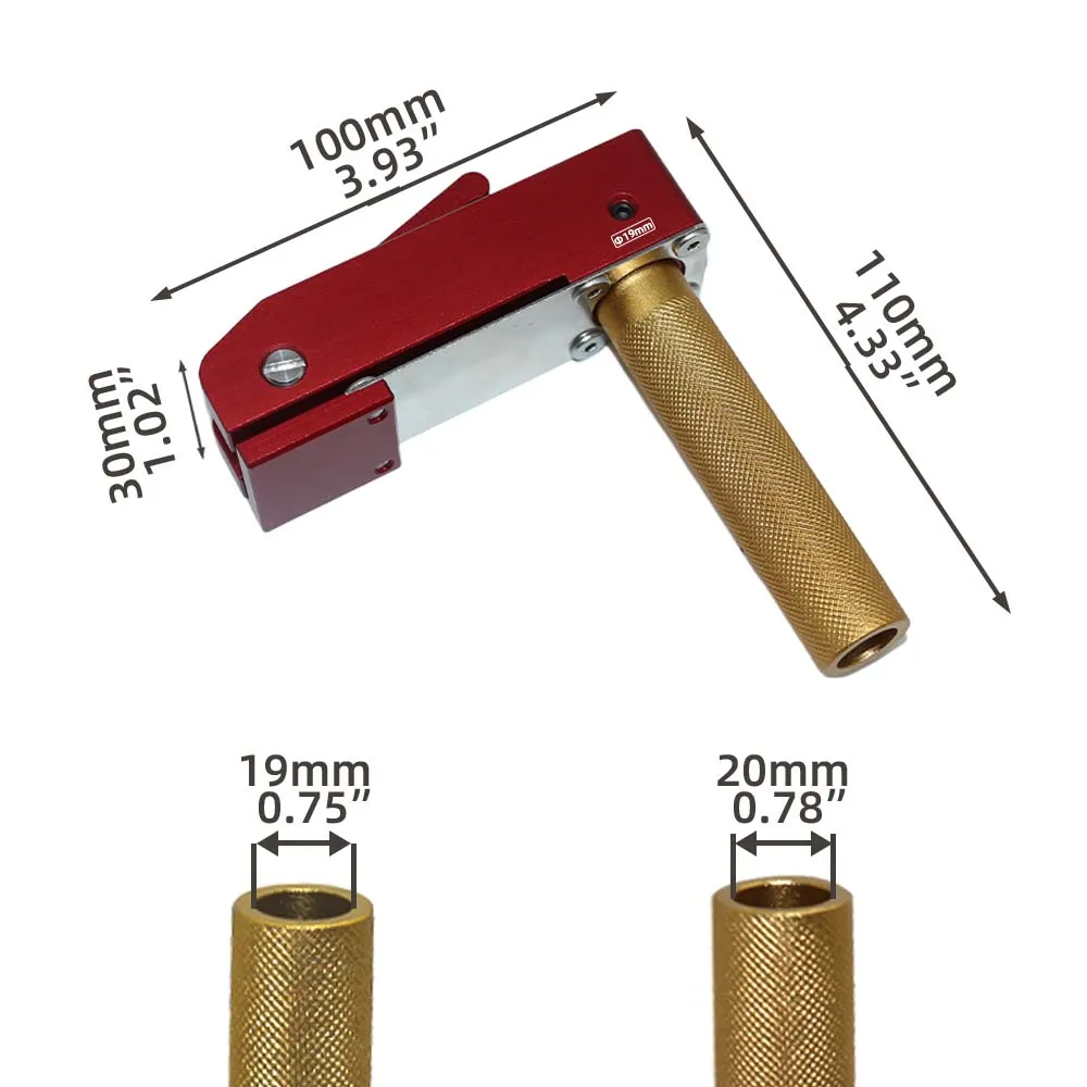 Workbench Quick Acting Hold Down Clamp Woodworking Bench Dog Clamp Fast Fixed for 19/20MM Holes