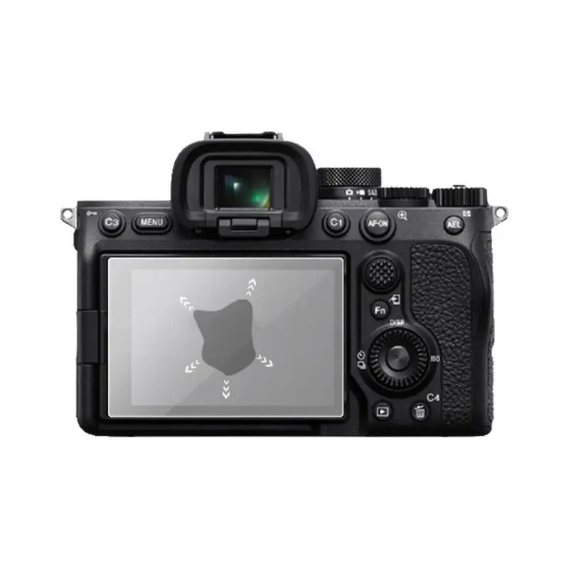Camera Display Protector 3PCS LCD Tempered Glass 9H 0.3mm for Sony Alpha A7IV/A7M4/A74