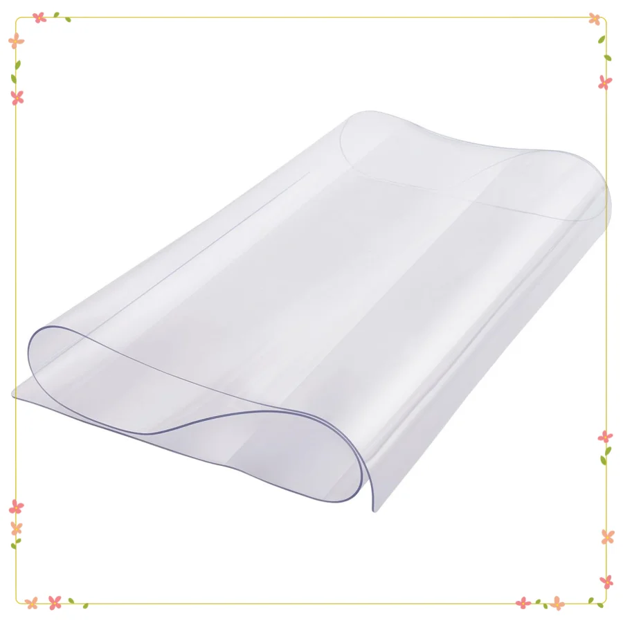 16x32 Inch Clear PVC Desk Mat Protector