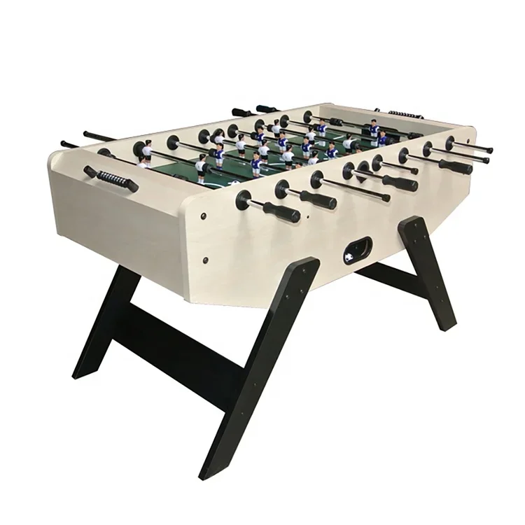 factory direct 55 inch sale foosball game table, soccer game machine, football table with wood finish