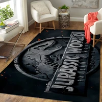 Jurassic Park Carpet for Living Room Home Decoration Sofa Table Large Area Rugs Children's Bedroom Non-slip Floor Mat Alfombra 1