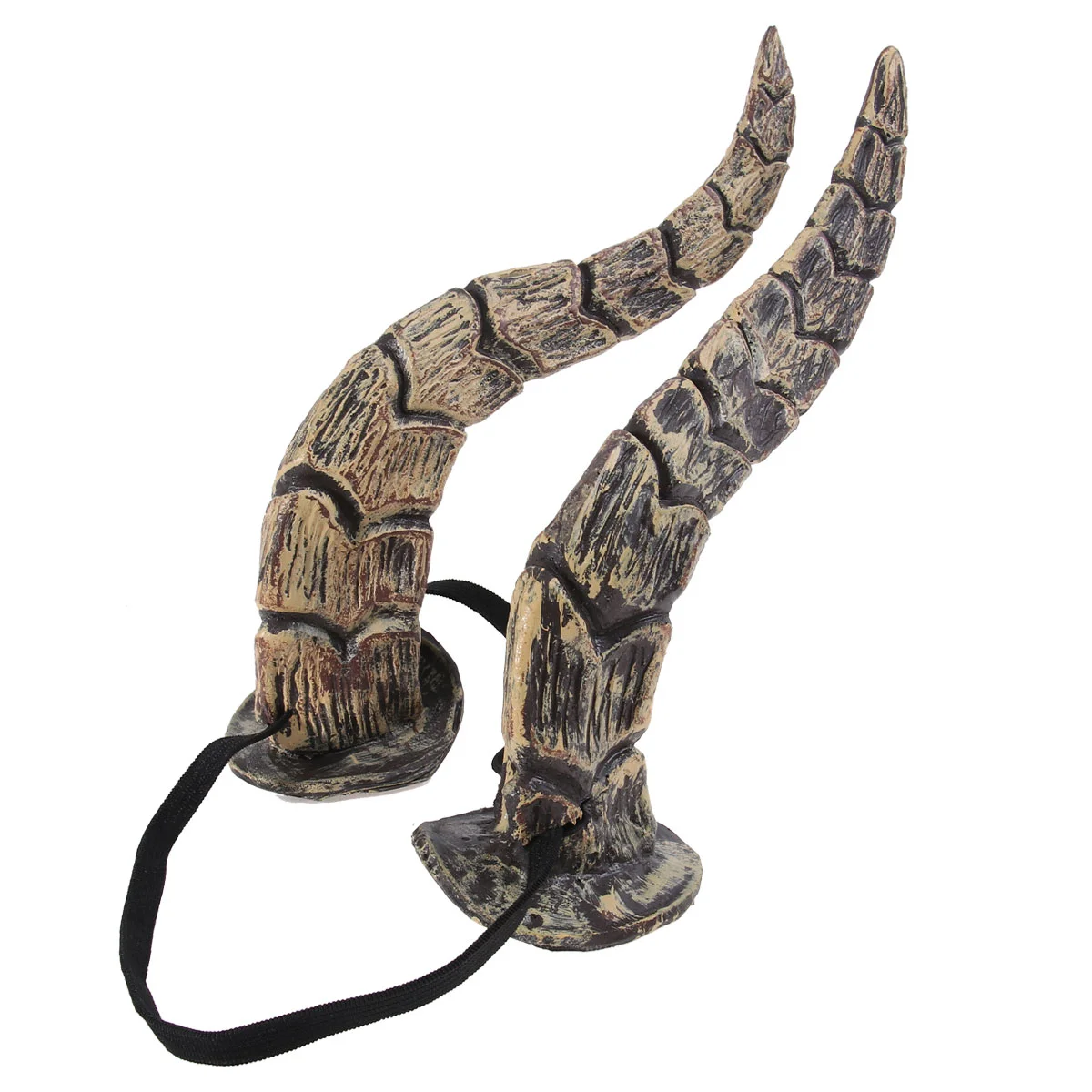 Horn Headband Vintage Hairband Horns Headband Party Horns Headpiece Headwear For Costume Photo Props Demon 1Pc costume headband