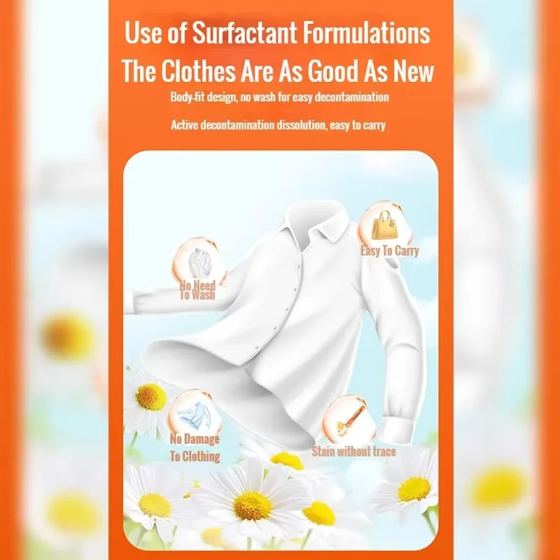 1/3pcs No-wash Portable Stain Remover Pen Portable Travel-Friendly Works on Food & Drink Stains Multipurpose Bleach Pen